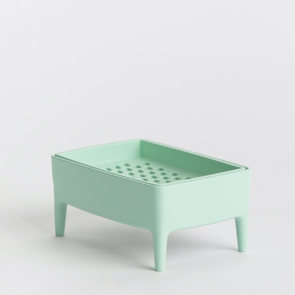 BUBBLE BUDDY - Soap Dish with Grater (without Soap)<span> - </span>mint image