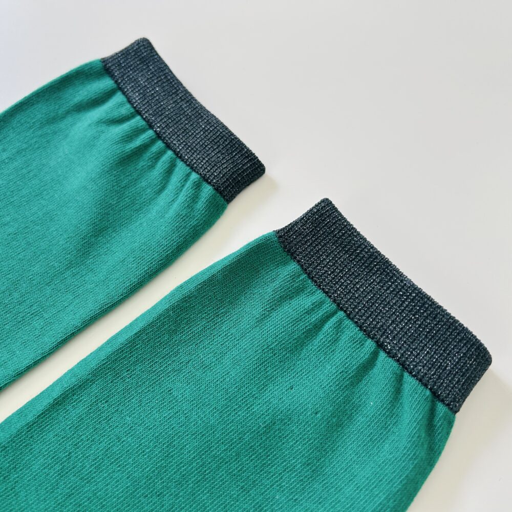 PEDICURE PRINT SOCKS [solid] image 4