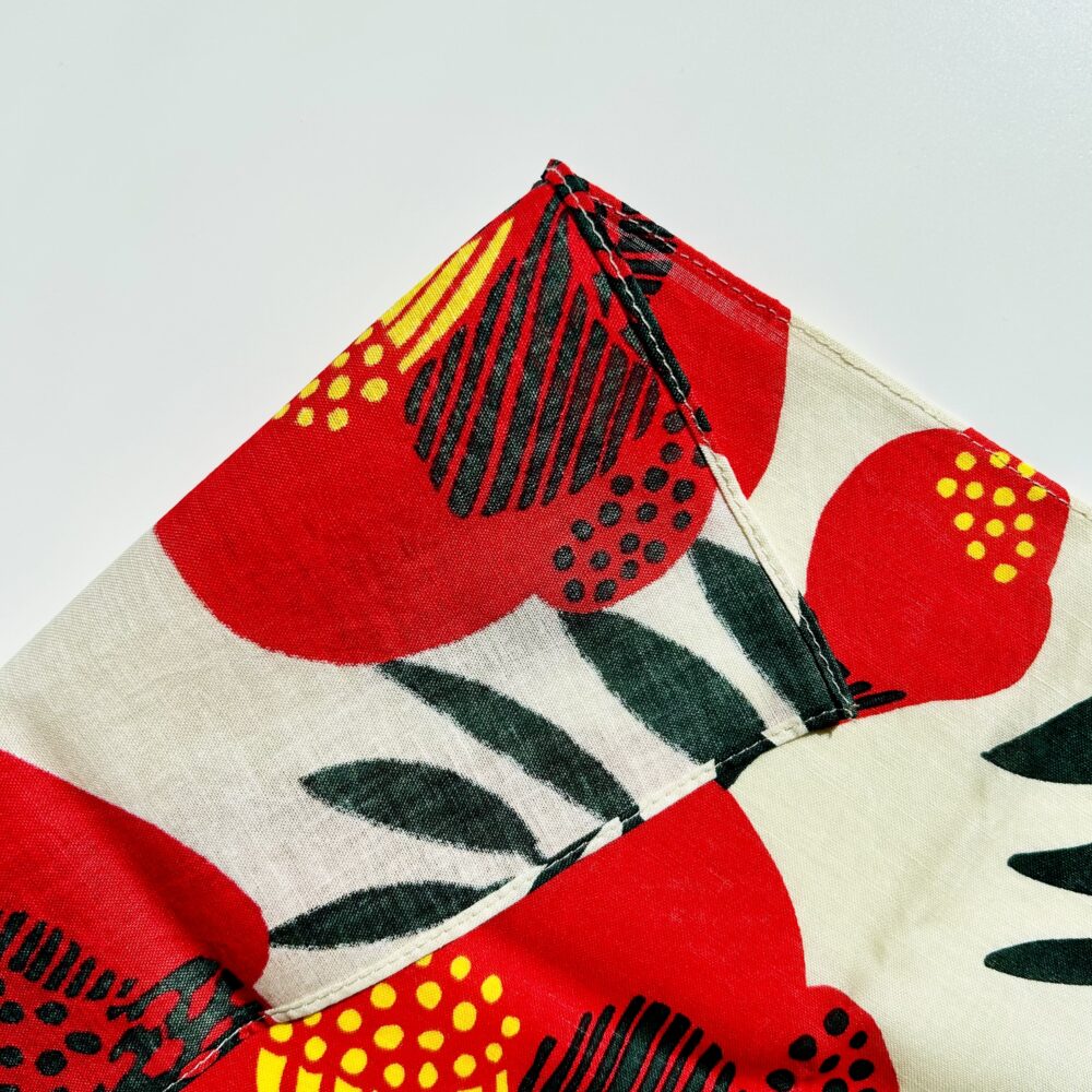 HANKACHI - Cotton Handkerchief [camellia] image 1