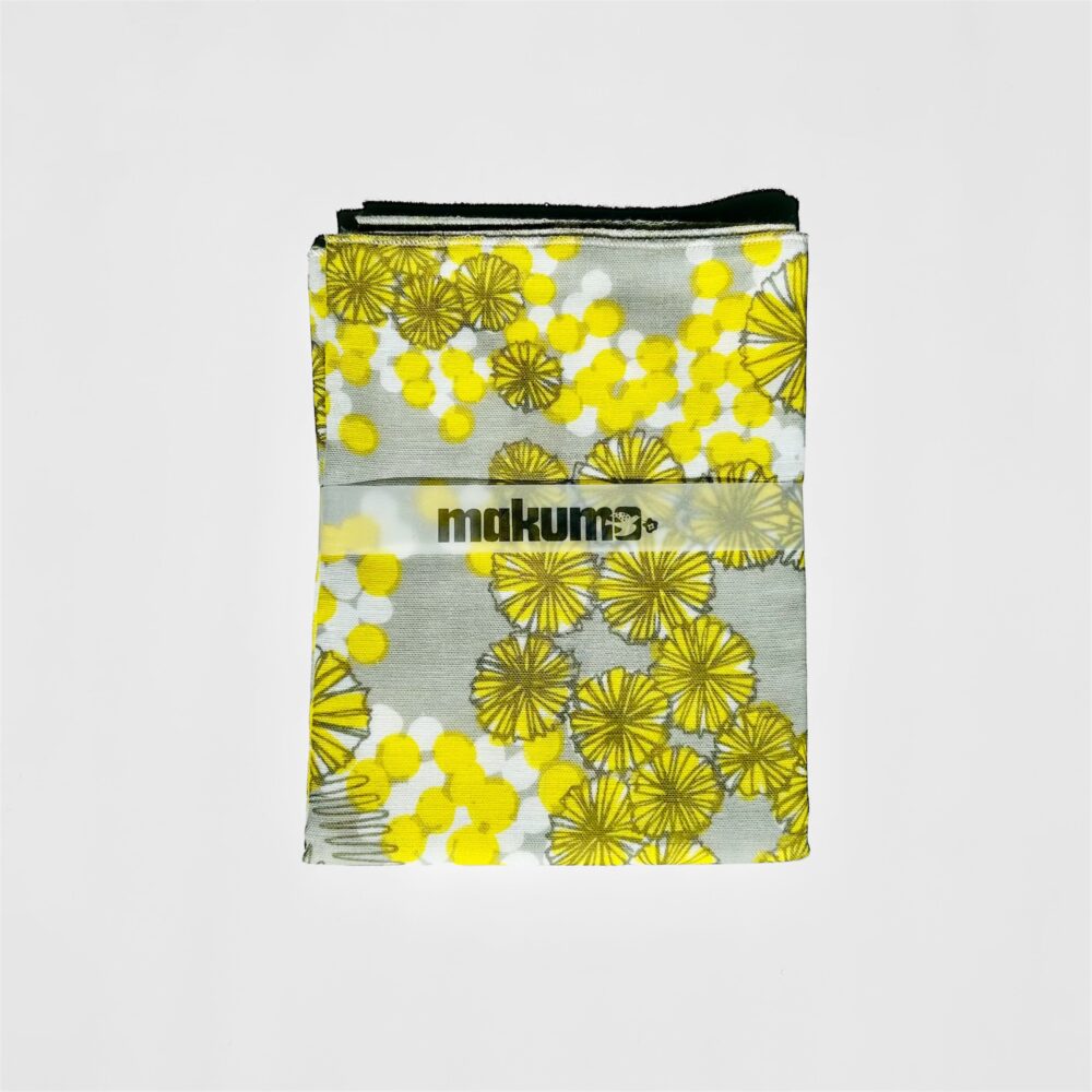TENUGUI - Cotton Towel [mimosa]<span> - </span>grey image