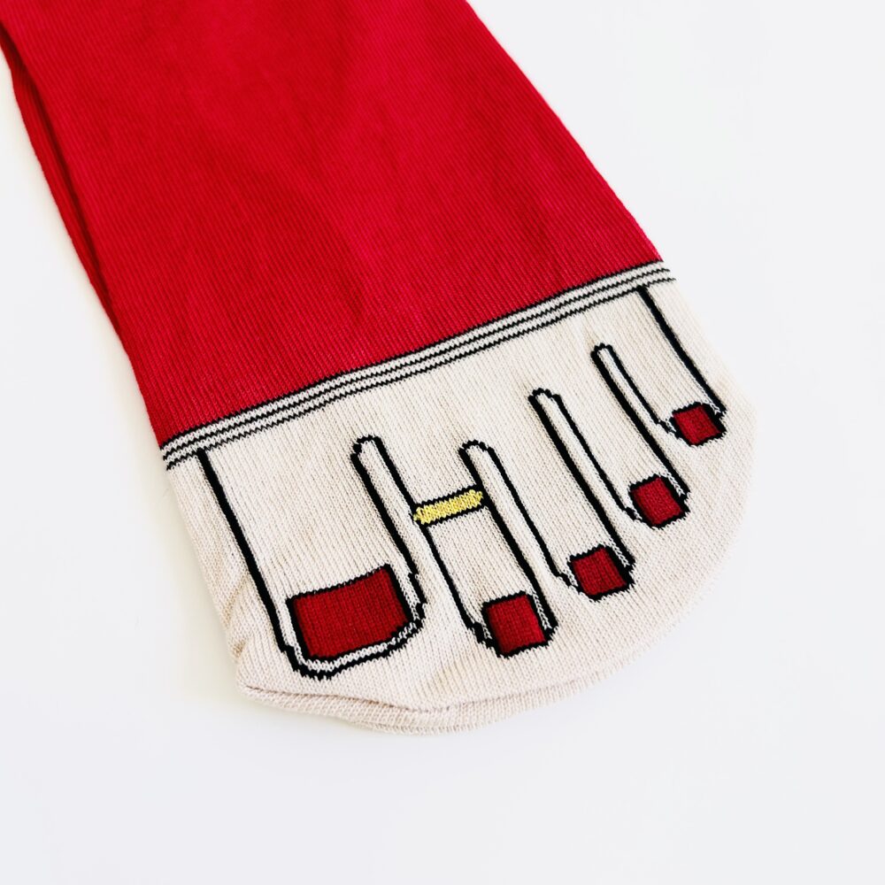 PEDICURE PRINT SOCKS [color] image 9