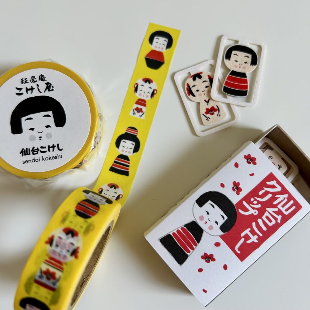 KOKESHI MASKING TAPE [Sendai] image 3