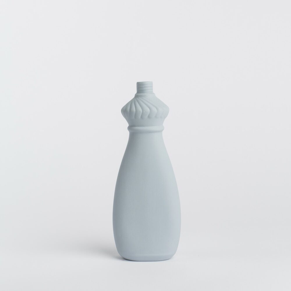 PORCELAIN BOTTLE VASE  #15<span> - </span>lavender image