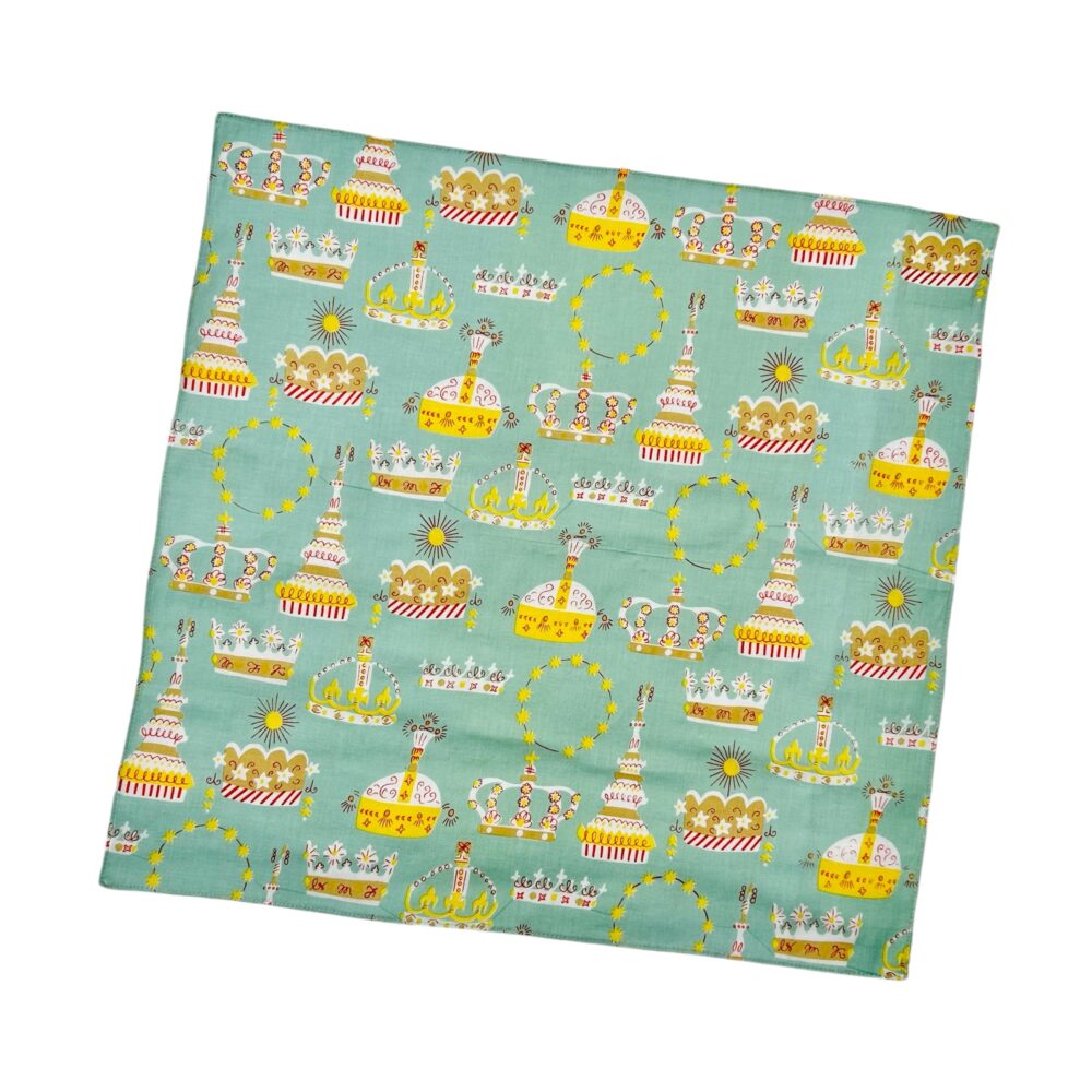 HANKACHI - Cotton Handkerchief [crowns] image 0