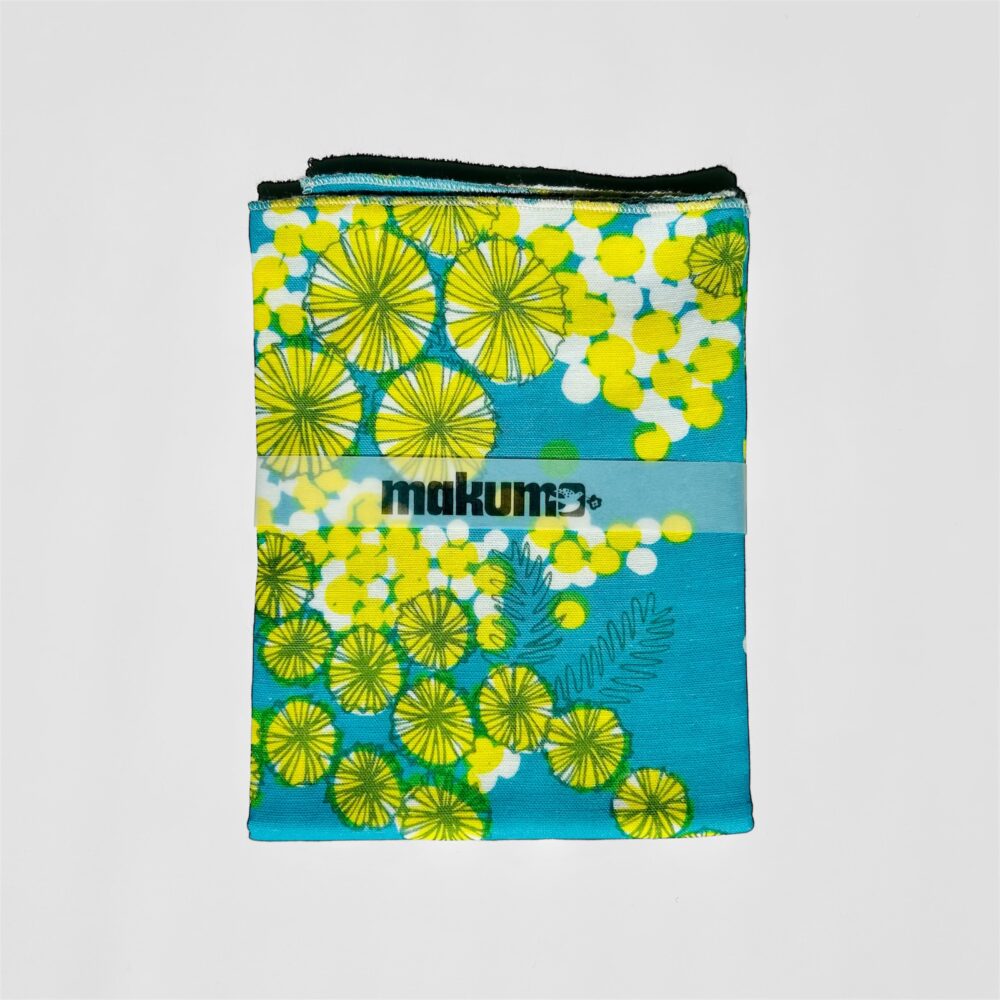 TENUGUI - Cotton Towel [mimosa]<span> - </span>turquoise image