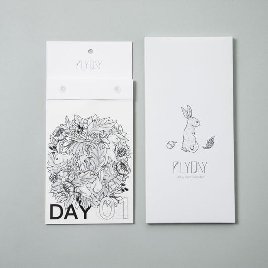 PLYDAY - 30 Days Counting Booklet [rabbit] image 0