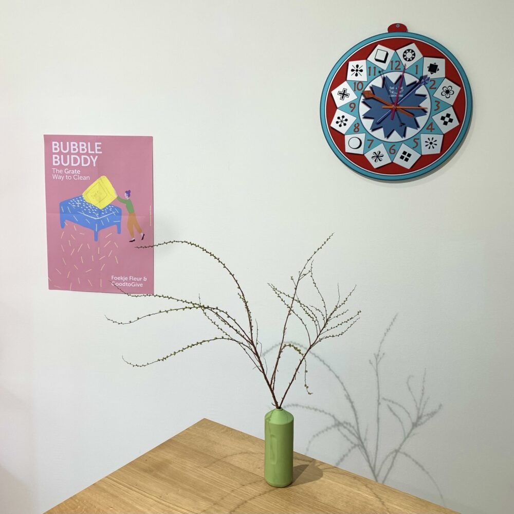 INDIAN CLOCK - Aluminum Wall Clock image 1
