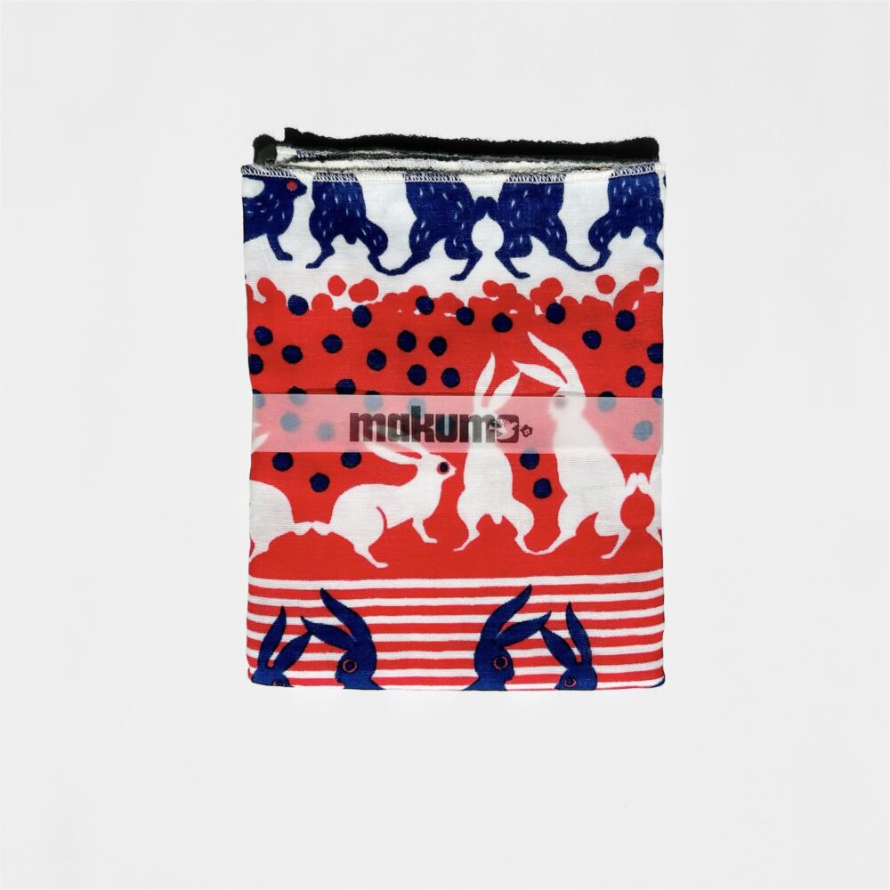 TENUGUI - Cotton Towel [team rabbit]<span> - </span>red image