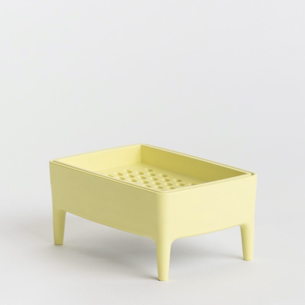 BUBBLE BUDDY - Soap Dish with Grater (without Soap)<span> - </span>mellow yellow image