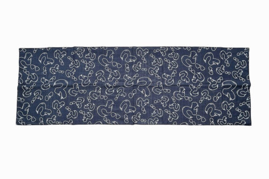 TENUGUI Cotton Towel [DO] blue overview