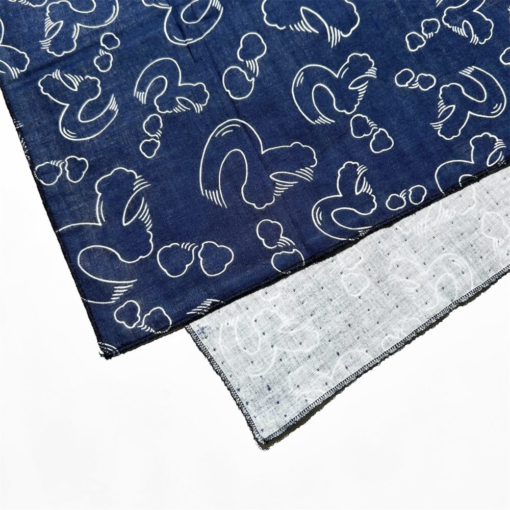 TENUGUI  Cotton Towel [DO] blue corner