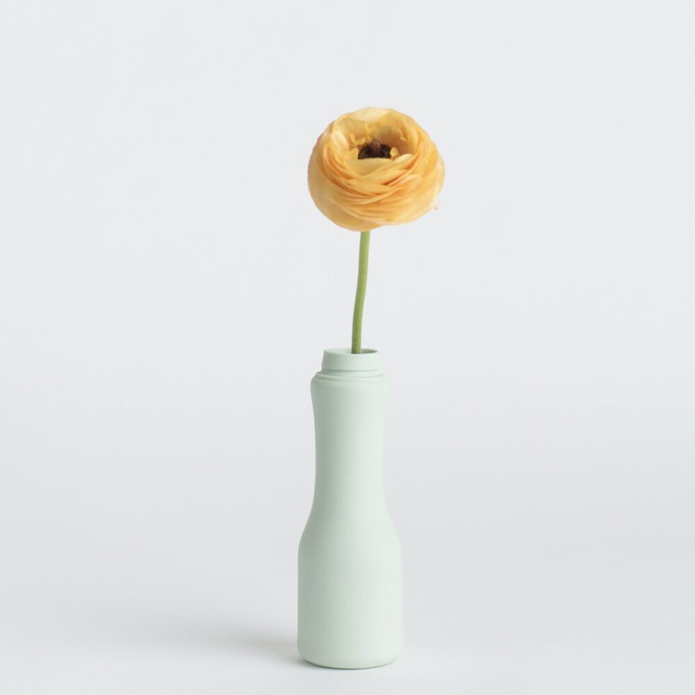 PORCELAIN BOTTLE VASE #6 3 porcelain bottle vase #6 mint 2