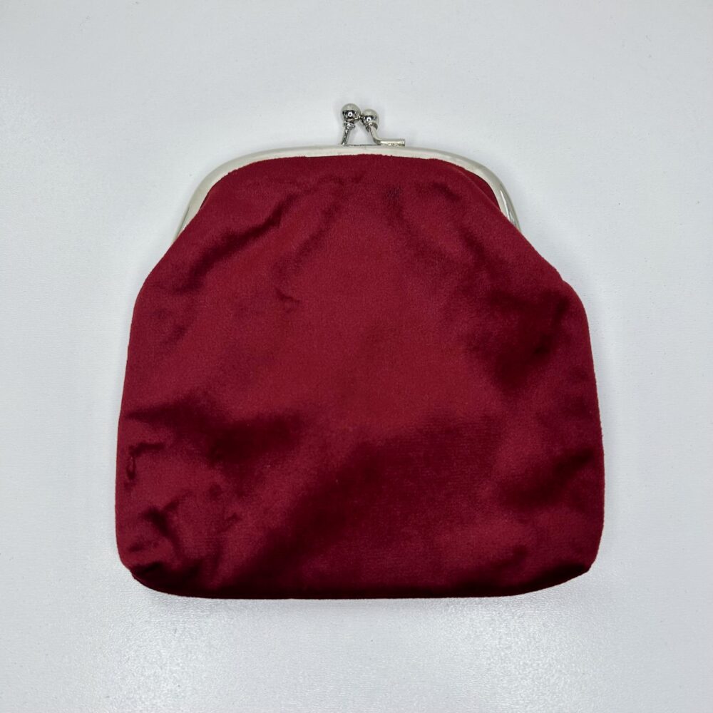 VELVET FRAME POUCH 4 velbet pouch red 2