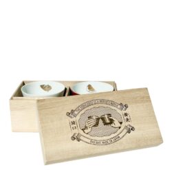 SOBACHOCO GIFT SET – 2 Cups & Gift Box [fish&bird]