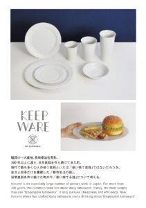 KEEP WARE - Porcelain Plate (21cm) 1