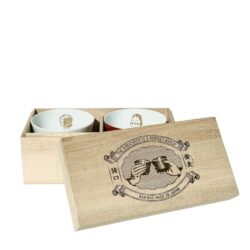 SOBACHOCO GIFT SET – 2 Cups & Gift Box [okame & hyottoko]