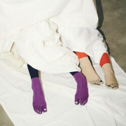 PEDICURE PRINT TABI-SOCKS [2 tones]