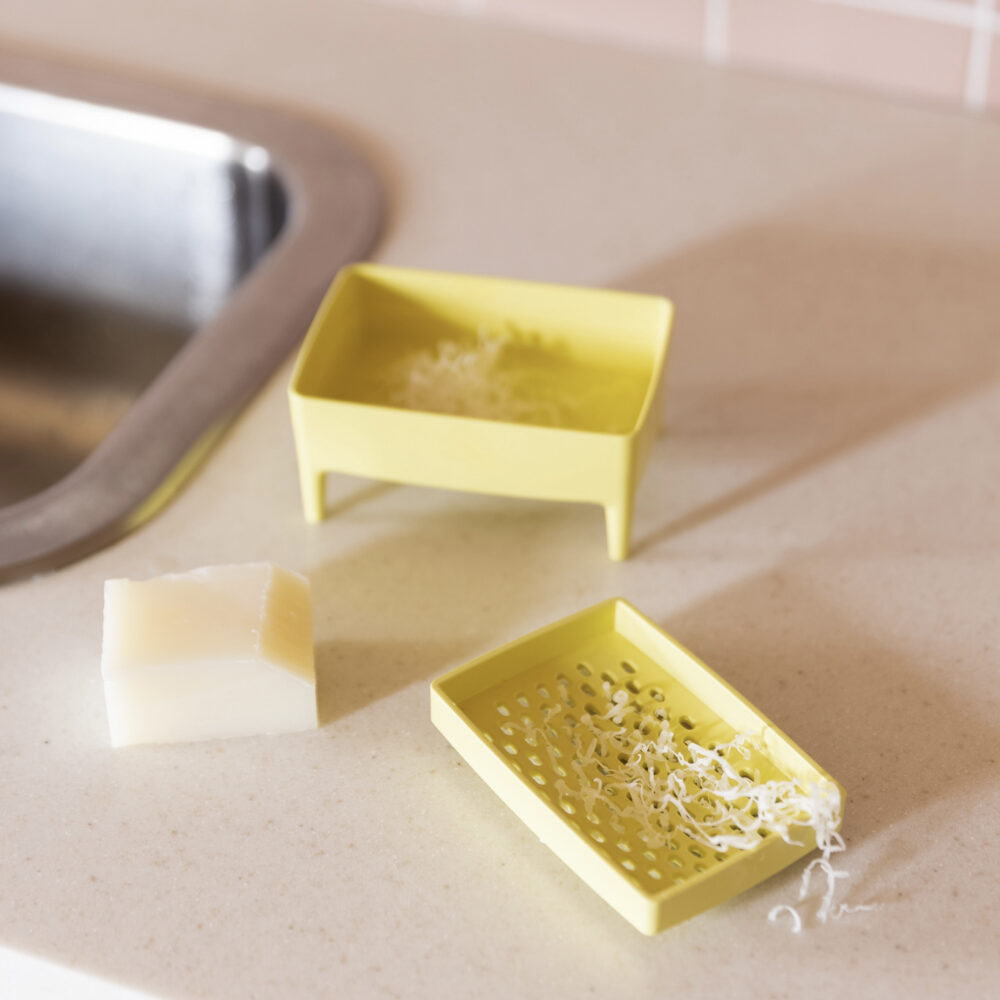 BUBBLE BUDDY KIT - Soap Dish with Grater (included Soap) 13 bubble buddy m yellow sample 2