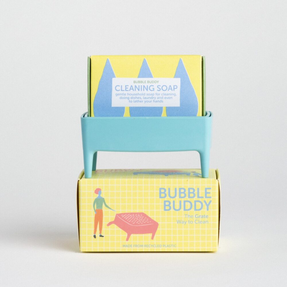 BUBBLE BUDDY KIT - Soap Dish with Grater (included Soap) 8 bubble buddy kit tr sea 3